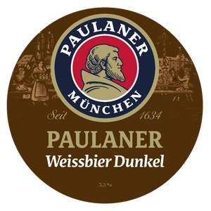 Weissbier Dunkel - Paulaner Munchen - Weissbier Dunkel, 5.3%, 500ml Bottle