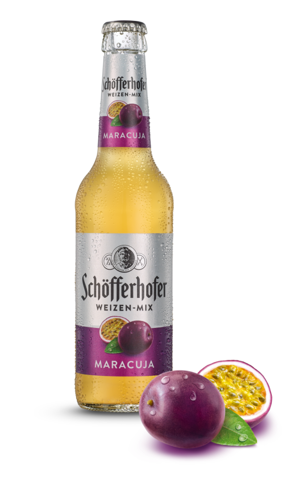 Maracuja Weizen Radler - Schofferhofer - Pasionfruit Radler, 2.5%, 330ml Bottle