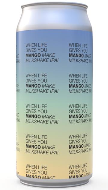 When life gives you mango… Make Milkshake IPA - To Øl - Milkshake IPA, 6.6%, 440ml Can