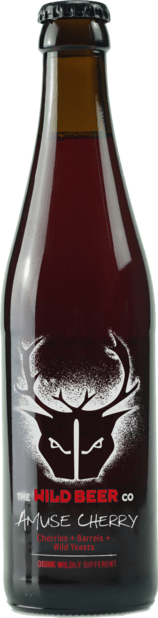 Amuse Cherry - Wild Beer Co - Cherries + Barrel + Wild Yeasts, 6%, 330ml Bottle