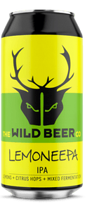 Lemoneepa - Wild Beer Co - IPA + Citrus Hops + Mixed Fermentation, 6%, 440ml Can