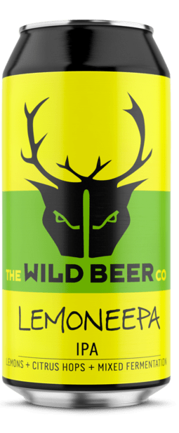 Lemoneepa - Wild Beer Co - IPA + Citrus Hops + Mixed Fermentation, 6%, 440ml Can