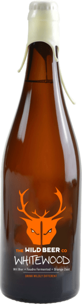 Whitewood - Wild Beer Co - Wit Bier + Foudre Fermented + Orange Zest, 8%, 750ml Sharing Beer Bottle