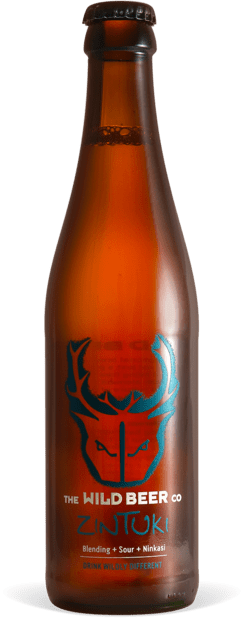 Zintuki - Wild Beer Co - Blending + Sour + Ninkasi, 7.3%, 330ml Bottle