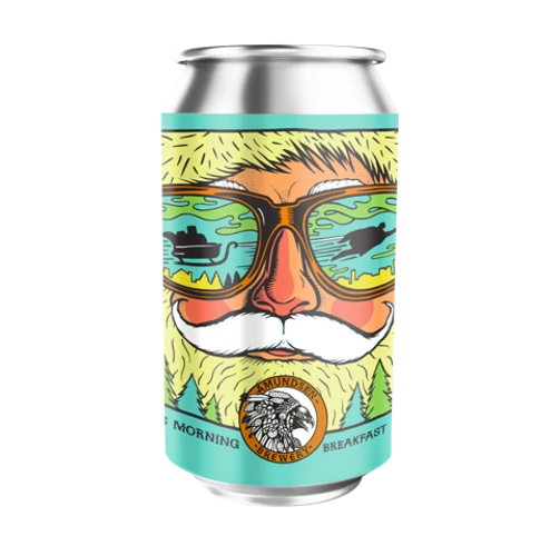 Christmas Morning - Amundsen Brewery - Breakfast Waffle Stout, 4.7%, 330ml Can