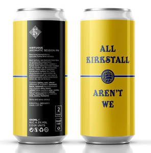 Virtuous Burley Banksey All Kirkstall - Kirkstall Brewery - Aromatic Session IPA, 4.5%, 440ml Can