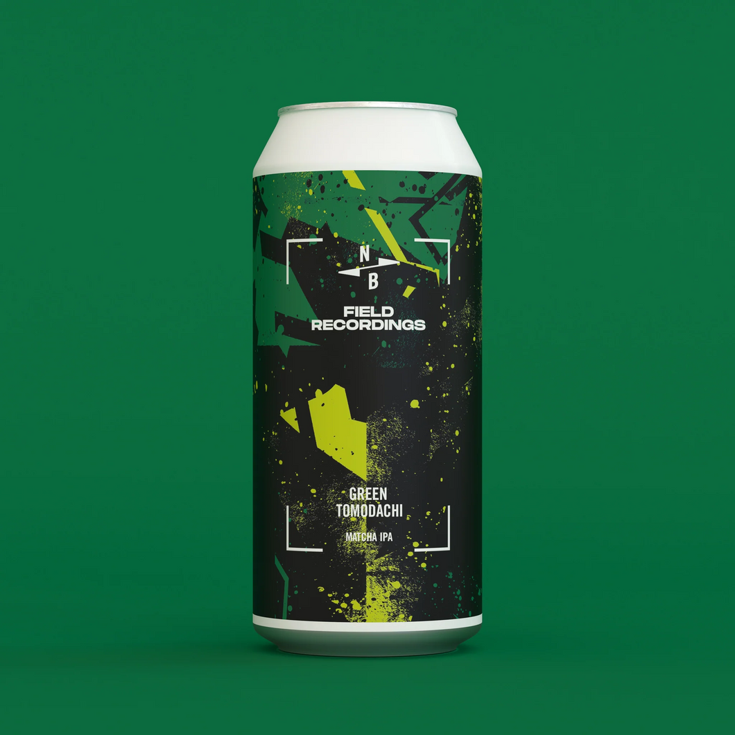 Green Tomodachi Field Recordings - North Brewing Co - Matcha IPA, 6%, 440ml Can