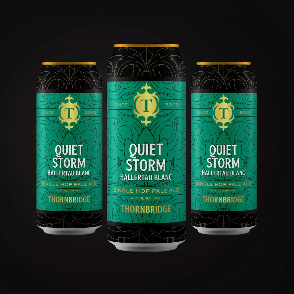 Quiet Storm Hallertau Blanc - Thornbridge Brewery - Pale Ale, 5.5%, 440ml Can