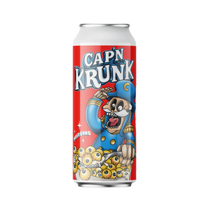 Cap'n Krunk - Mash Gang - Low Alcohol Cereal Milk Pale Ale, 0.5%, 440ml Can