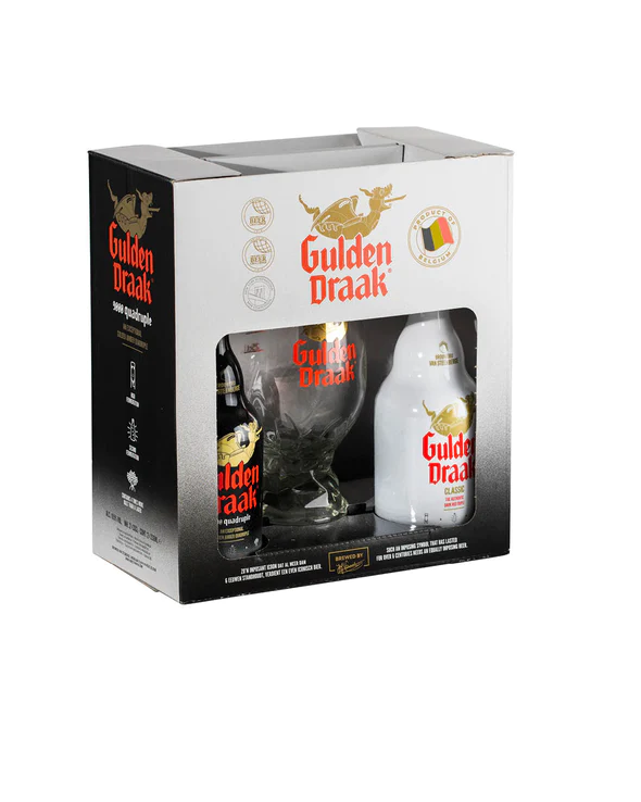 Gulden Draak Gift Set - Gulden Draak - Belgian Ales, 10.5%, 2x330ml Bottles & 1x Glass