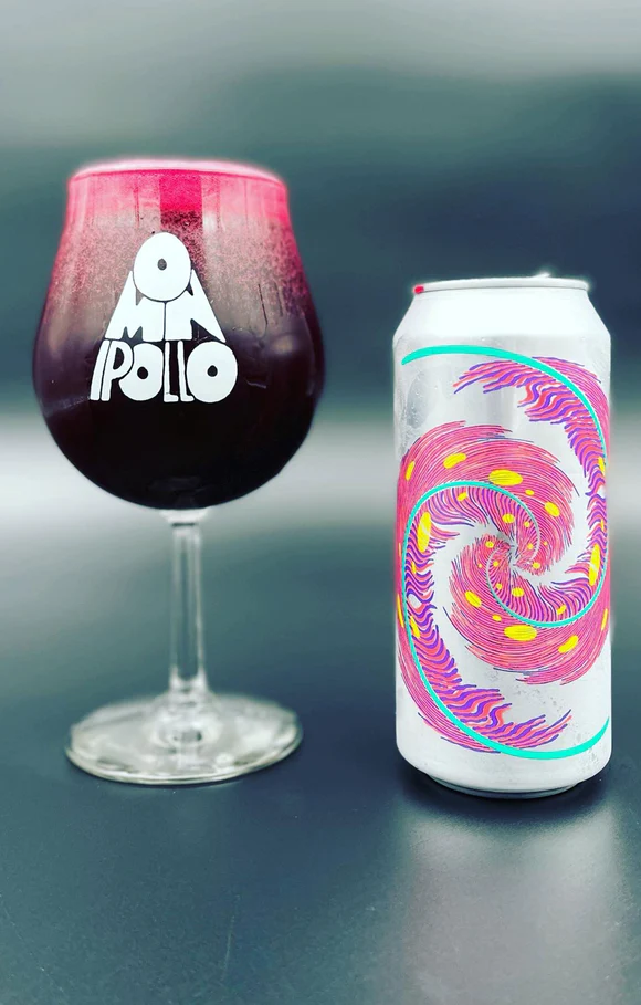 Bianca Brunch Bomb - Omnipollo - Strawberry Raspberry Blueberry Maple Pancake Lassi Gose, 6%, 440ml Can