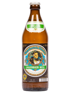 Lagerbier Helles - Augustiner Bräu - Helles Lager, 5.2%, 500ml Bottle