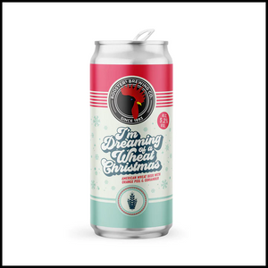I'm Dreaming Of A Wheat Christmas - Roosters Brewery - American Wheat Beer with Orange Peel & Coriander, 5.2%, 440ml Can