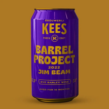 Load image into Gallery viewer, Barrel Project 2022 Jim Beam - Brouwerij Kees - Jim Beam Barrel Aged Rye Barley Wine, 12%, 330ml Can

