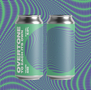 To Each It's Own - Overtone Brewing Co - IPA, 6%, 440ml Can