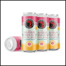 Load image into Gallery viewer, Hanging Gardens Of Basildon - Roosters Brewery - Peach, Grapefruit &amp; Basil Sour, 3.4%, 330ml Can
