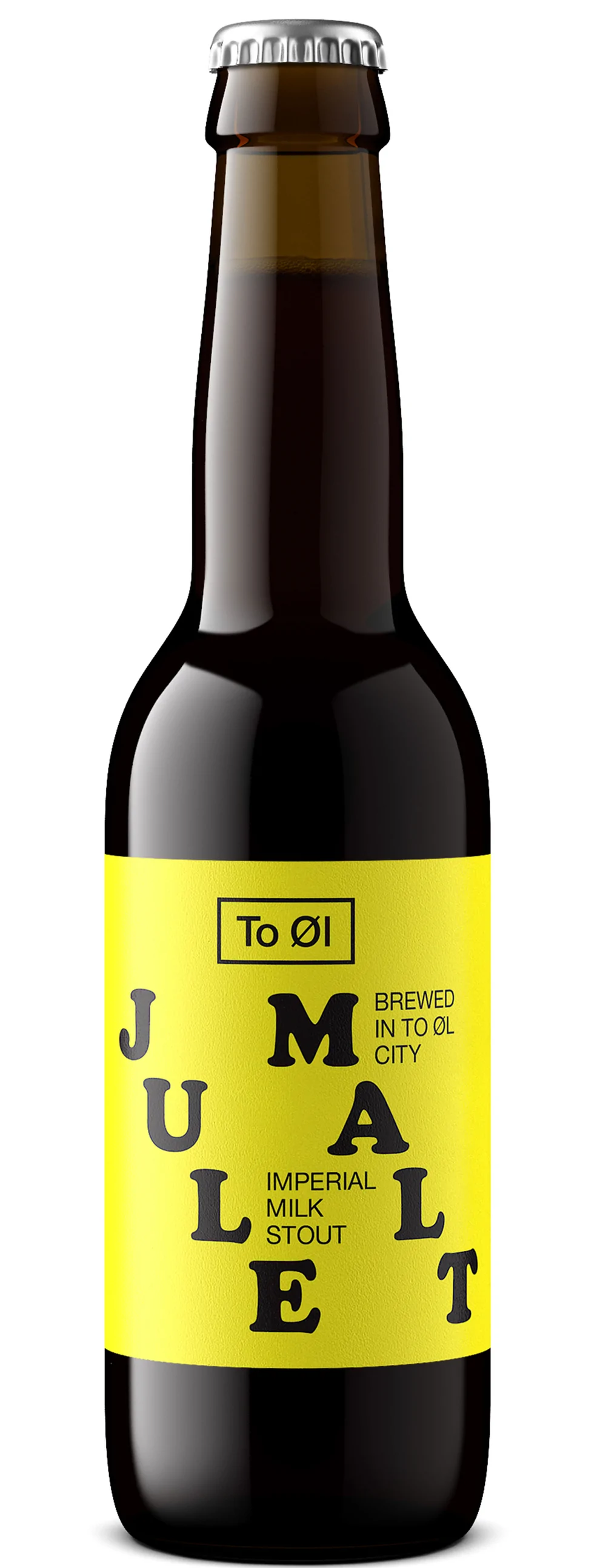 Jule Malt - To Øl - Imperial Milk Stout, 13%, 330ml Bottle